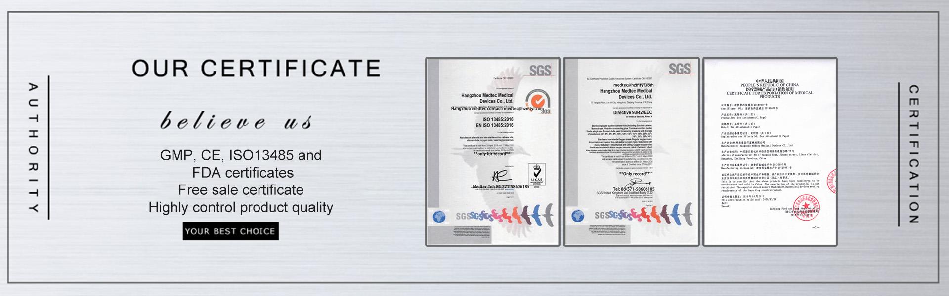 Certification Certification