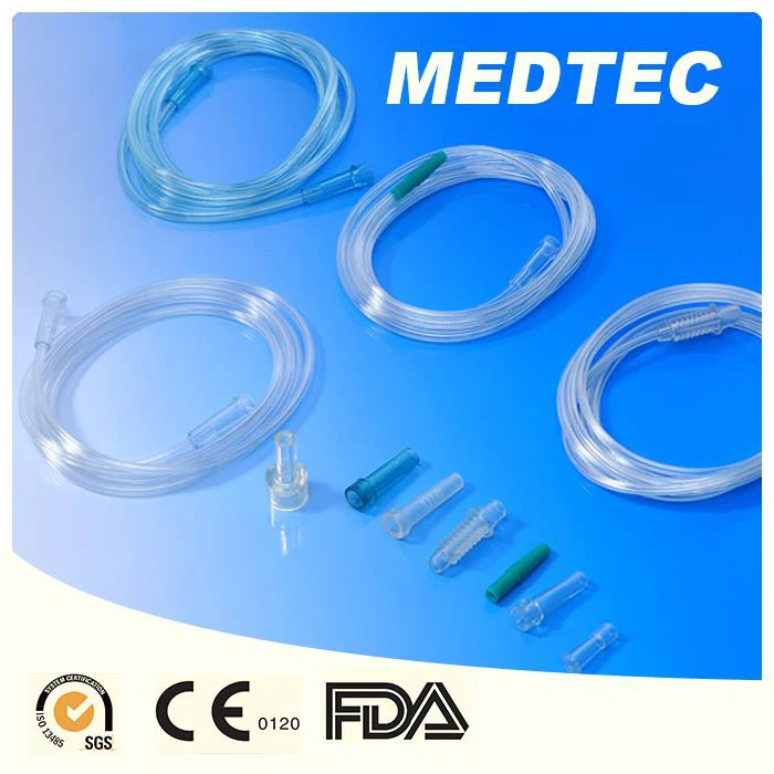 100% Medical Grade PVC Medical Oxygen Nasal Connecting Tube