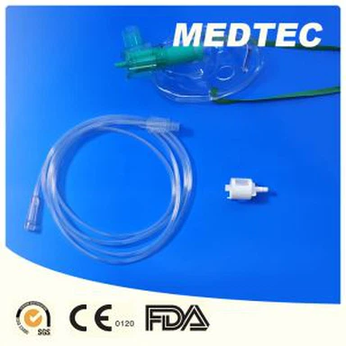 Meidcal Venturi Face Oxygen Mask with Tube