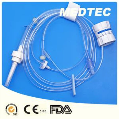 Sterile Infusion Sets with Burette for Single Use for Europe