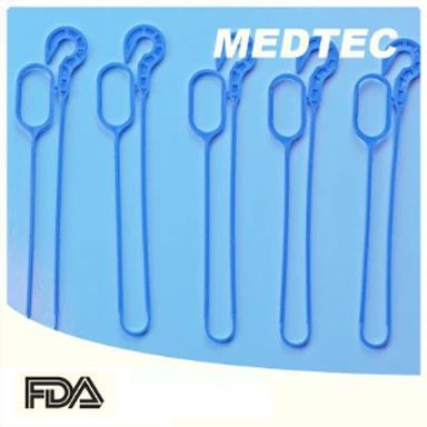 Plastic White Hanger for Medical Infusion Bottles