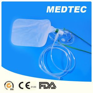 Oxygen Mask with Oxygen Storage Bag