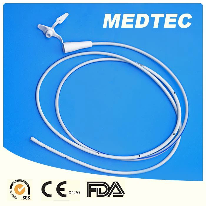 Medical Disposable Sterile Nasogastric Feeding Tube with Radiopaque Line